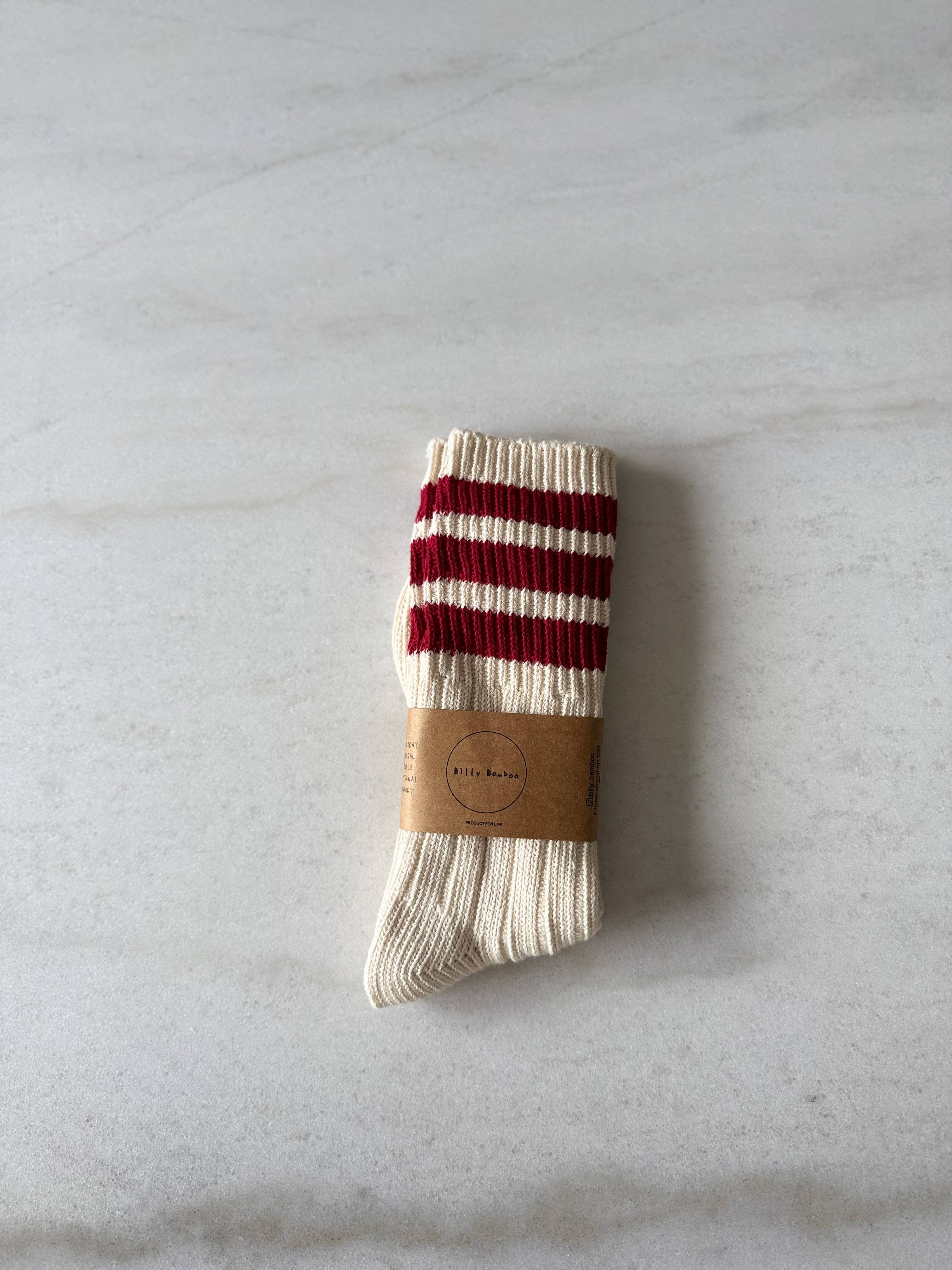 Billy Bamboo - Wholesale Socks - Men's - MEN’S COLLEGE STRIPE SOCKS0