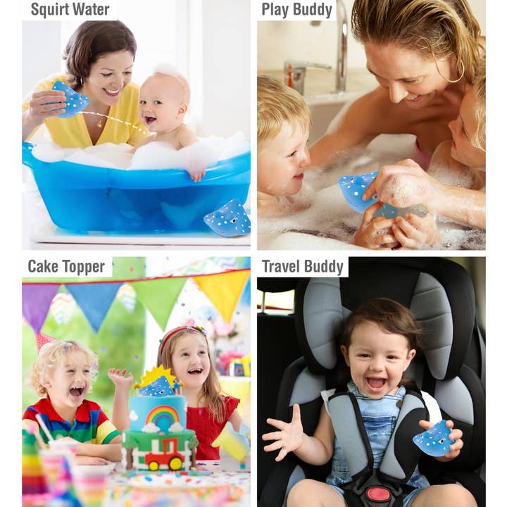 Cota Global - Wholesale Bath Toy - Baby - Squirter - Manta Ray2