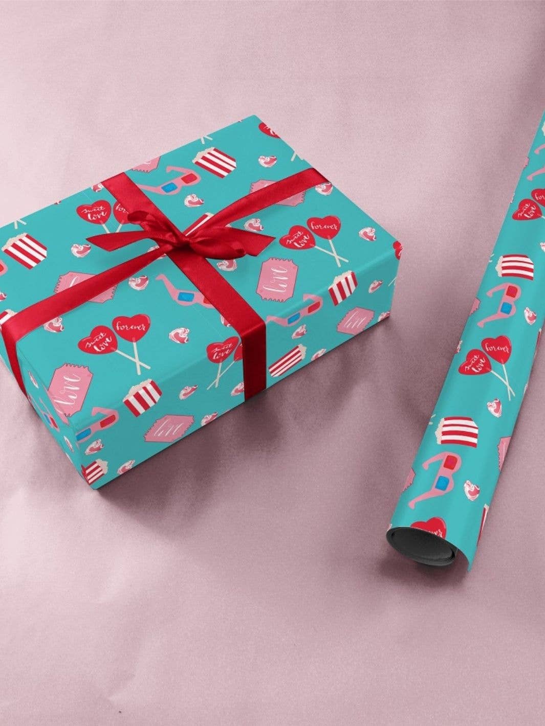 Curlicue - Venta al por mayor Sobre de papel de regalo - Papel de regalo Sweet Love - sostenible y ecológico9