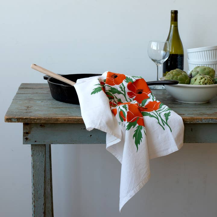 HAZELMADE Tea Towels + Gifts - Wholesale Tea Towel - Poppy Tea Towel | Kitchen Decor3