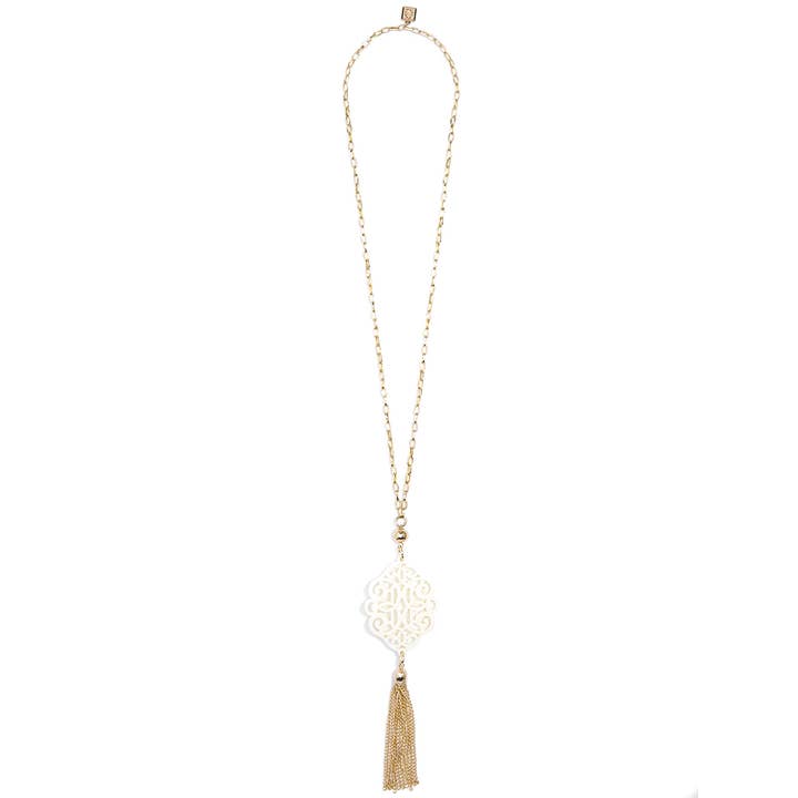 ZENZII Jewelry - Vendita all'ingrosso Collana con ciondolo/pendaglio - Regal - Collana con ciondolo in resina acrilica e nappa9