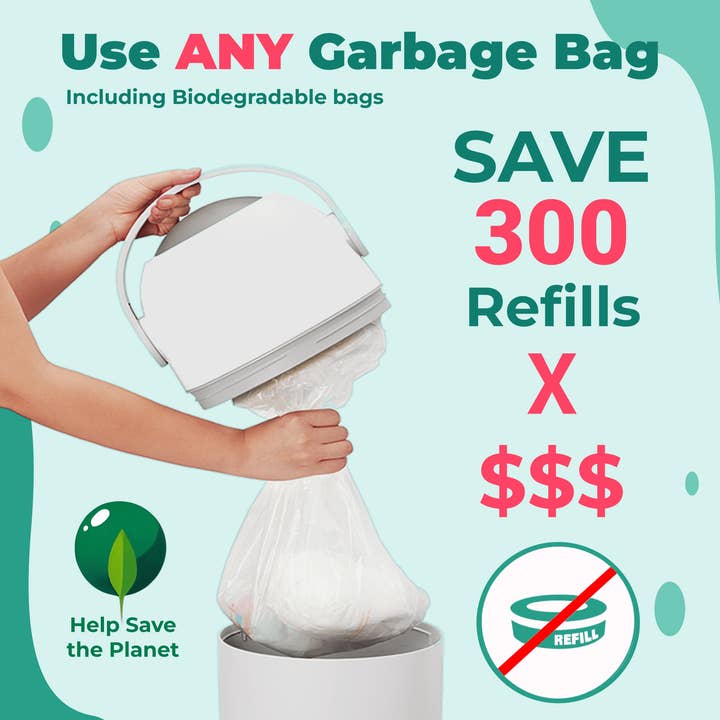 SHEERUN - Wholesale Diaper Caddy - Baby - Pure Magic Majestic Diaper Pail (Patented Odor-Stop System)10