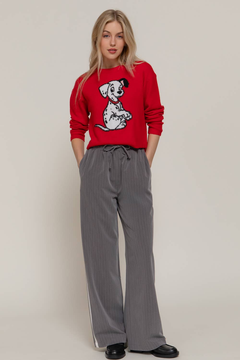 Active Basic | Active USA – Großhandel Hose – Damen – Lange Hose mit Seitenstreifen-Detail und Kordelzug im Y/D-Streifenmuster11