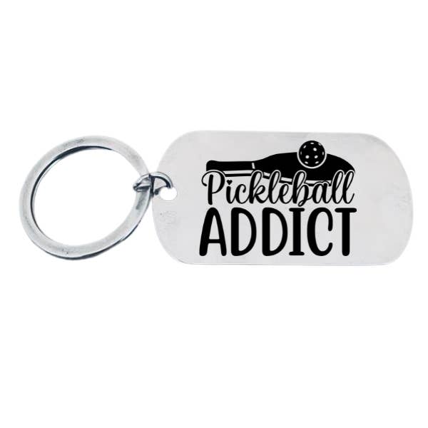 Born to Rally - Wholesale Keychain - Unisex - Pickleball Addict Keychain2