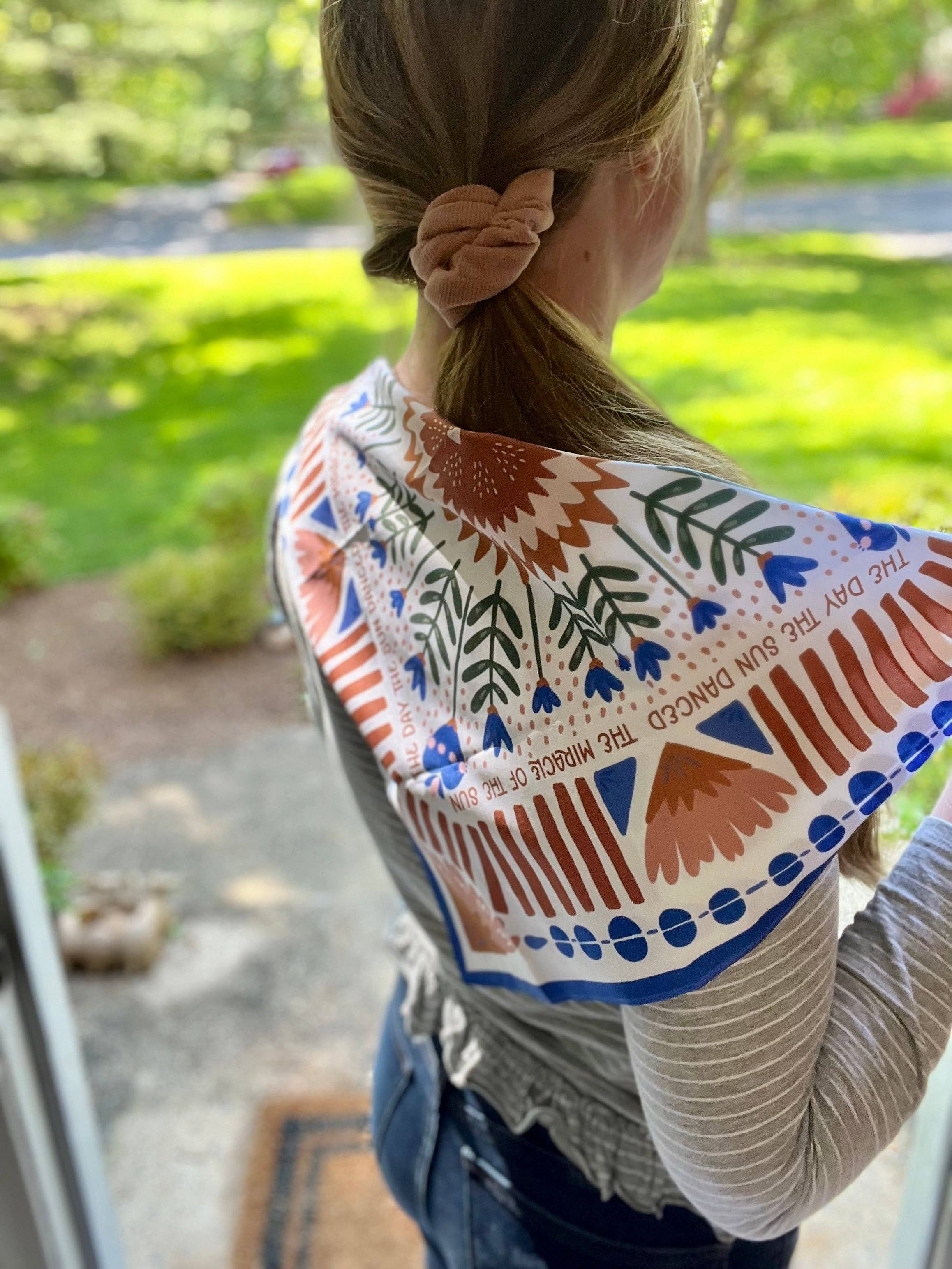 Marigold Catholic Goods, Co. - Wholesale Scarf – Women's - Fatima Bandana Scarf