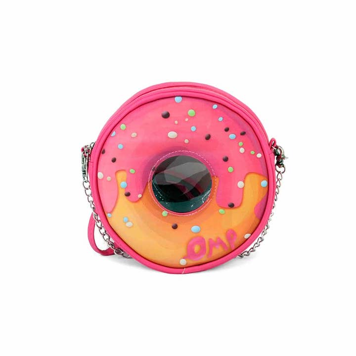 KARACTERMANIA - Wholesale Crossbodytas - kinderen - Oh mijn pop! Pinknut-Round tas, roze2