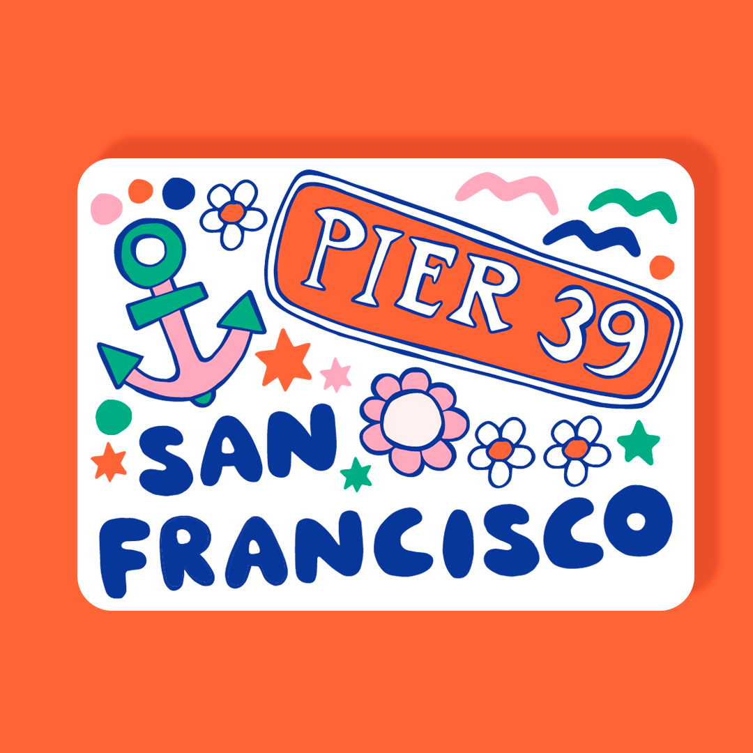 LOLALA - Wholesale Magnet - San Francisco Magnet - Pier 392
