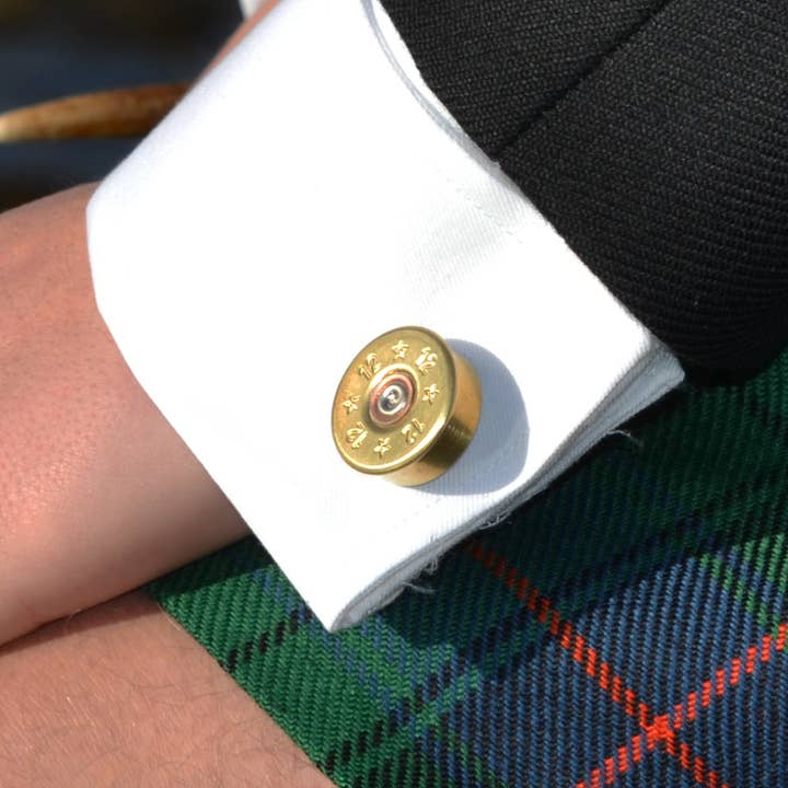 J Boult Designs - Wholesale Cufflinks - Shotgun Cartridge Cufflinks — Country Gift5