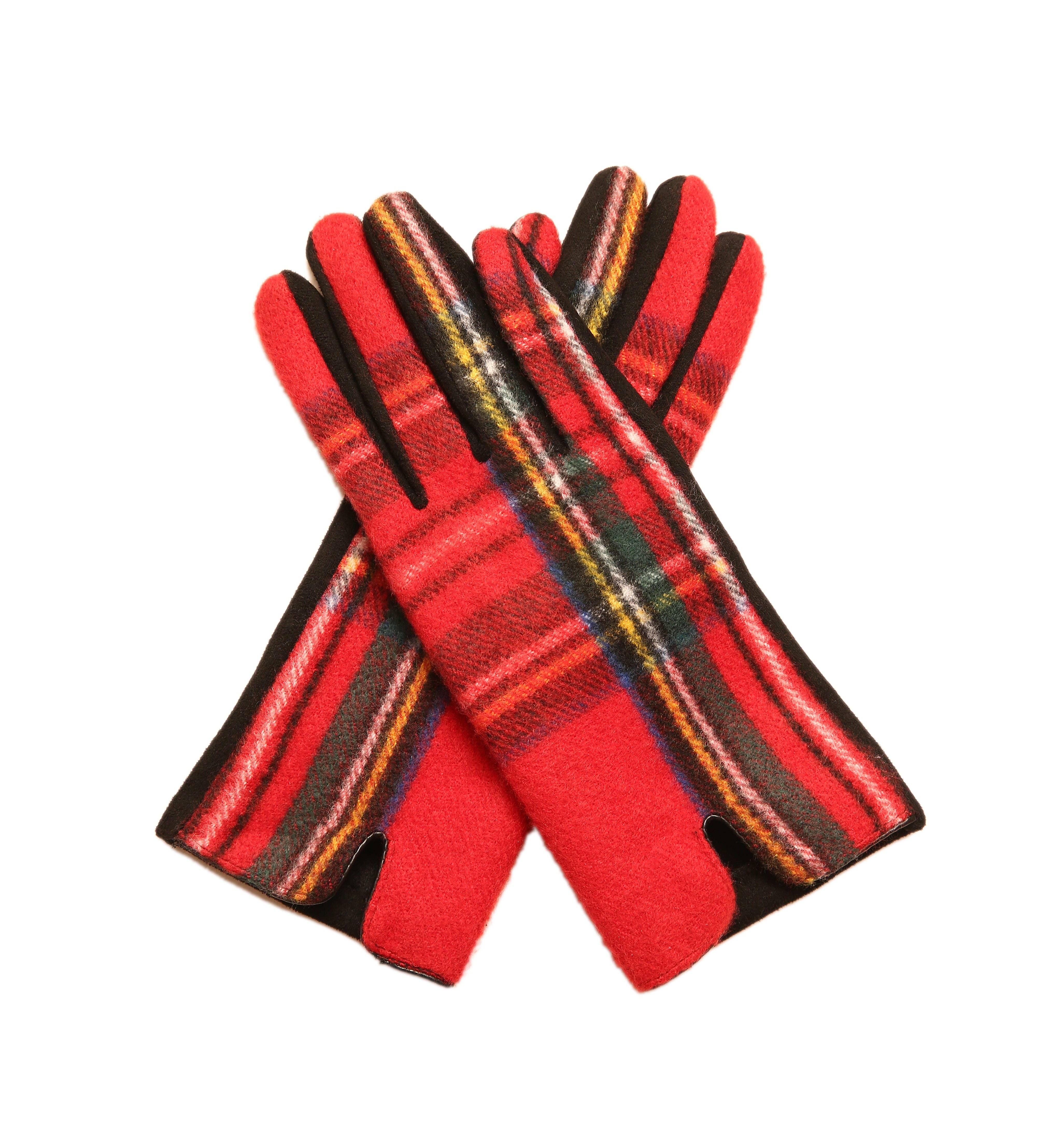 Alba Wholesale - Venta al por mayor Guantes - Mujer - Guantes de tartán de clan para mujer8