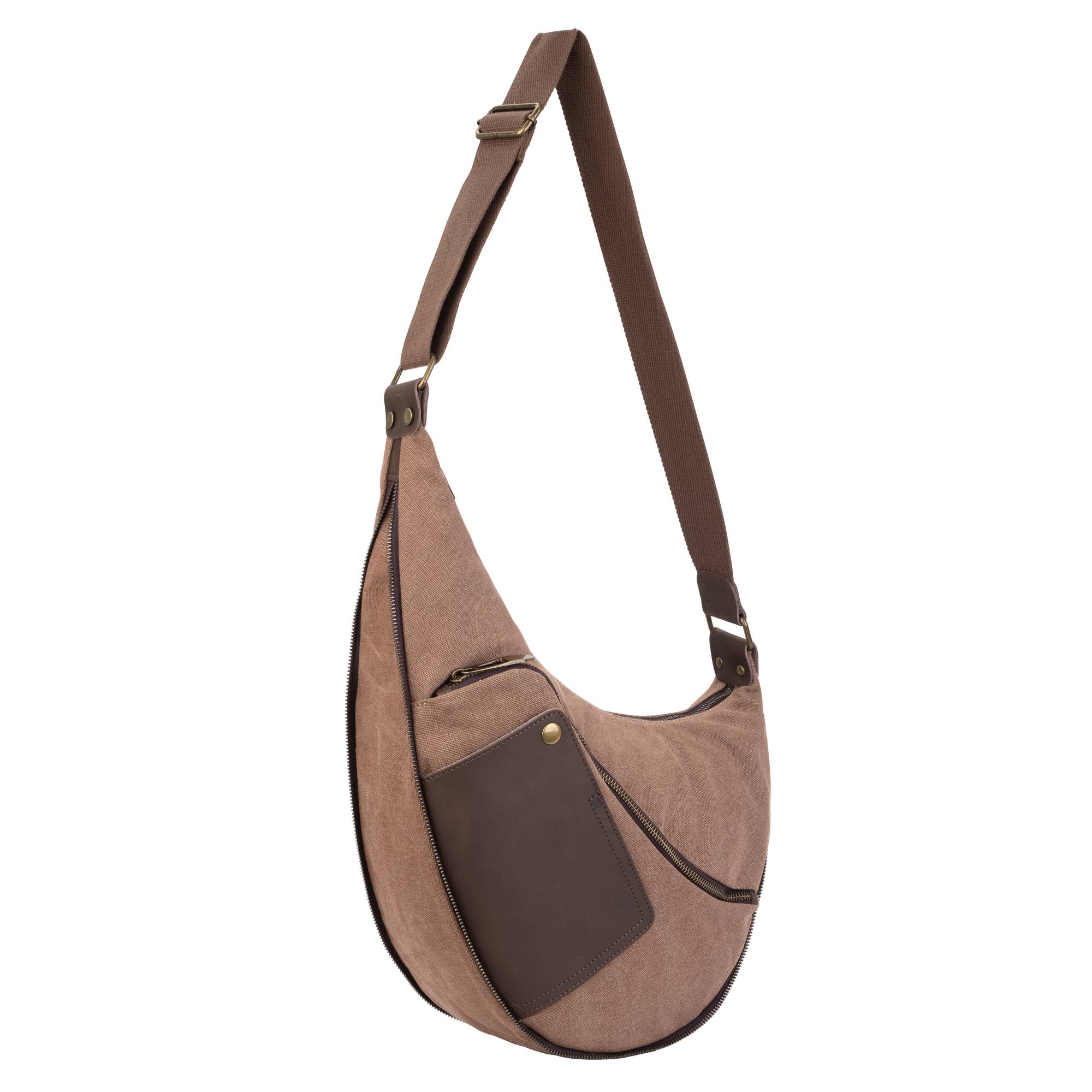 ZEDE PARIS - Vente Sac porté épaule – femme - ANVERS - Sac Bandoulière - Toile et cuir15