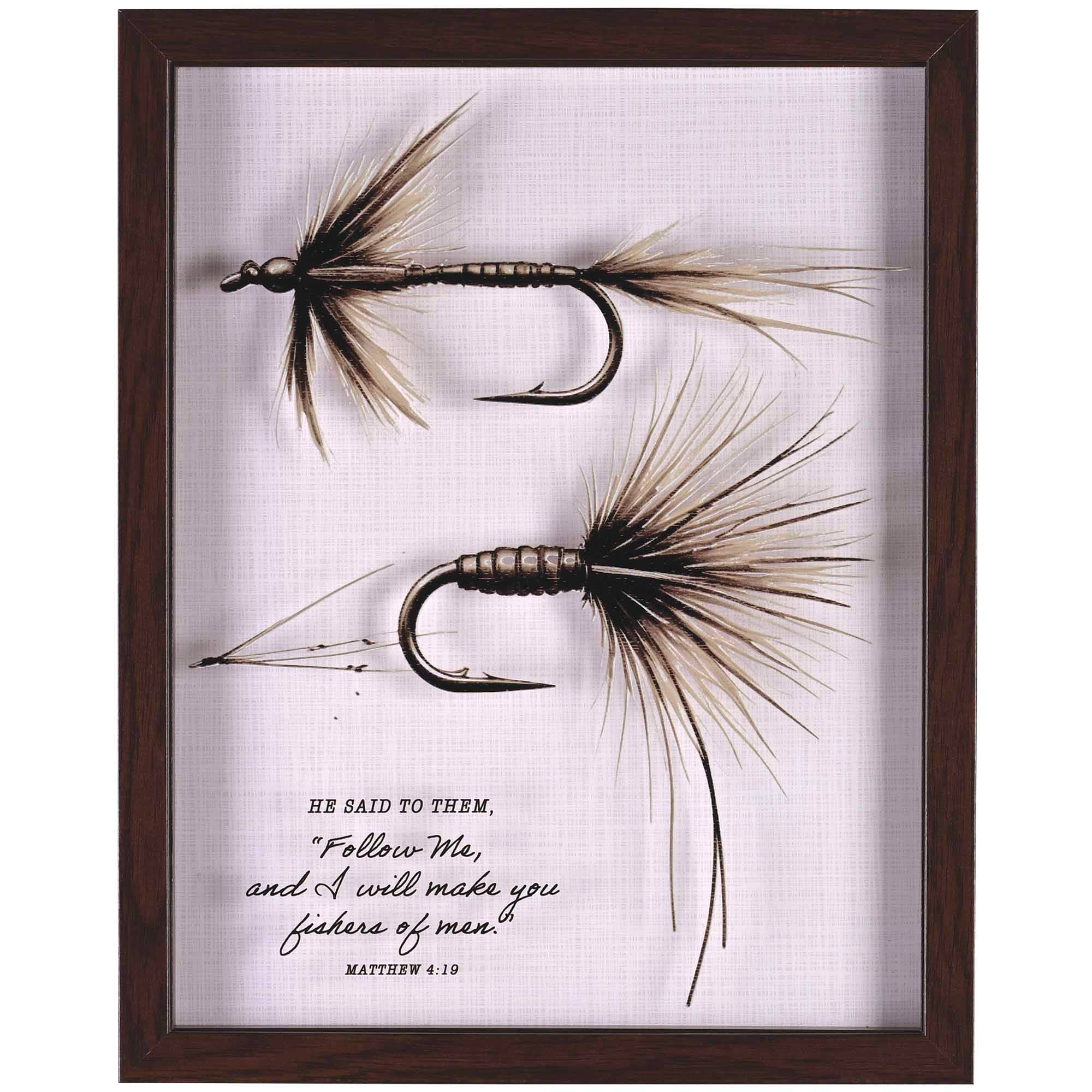 Dicksons – wholesale Art print – Framed Wall Art Follow Me Fishing Lures1