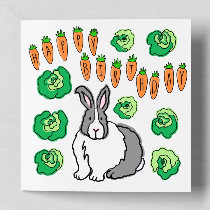 Glad, Hoppy Fødsel for engroshandel hos FloofAndFlump Designs