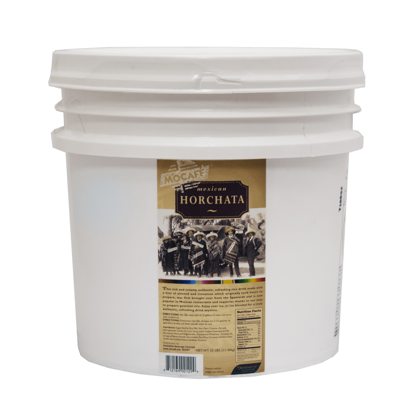 Innovative Beverage Concepts - Wholesale Beverage Mix - MOCAFE™ Horchata Mexican Agua Fresca Frappe Powder Mix2