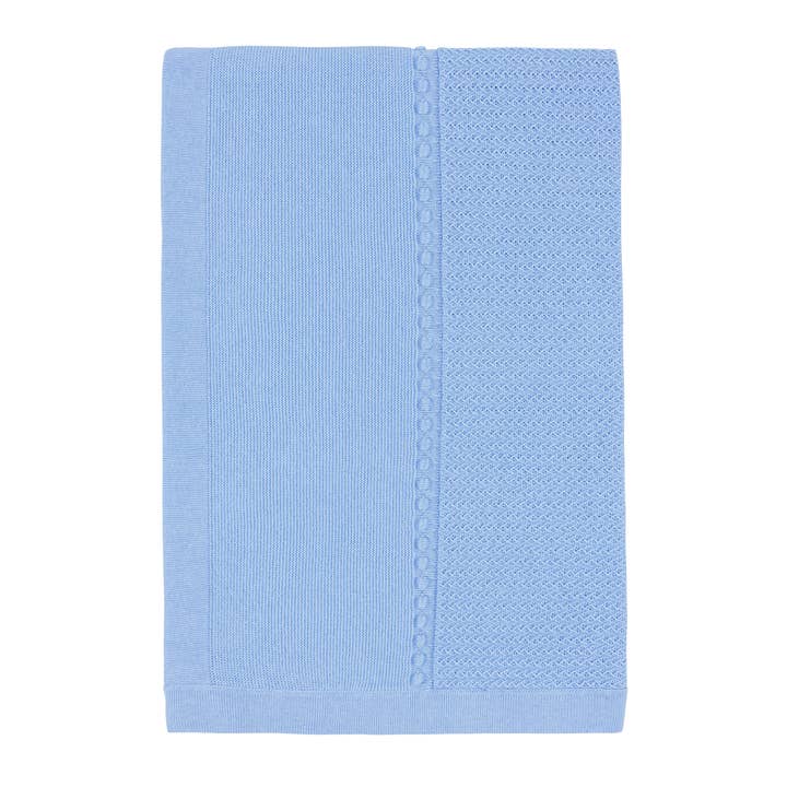 Xale de malha azul VALONGO Menino por atacado de Blues Baby