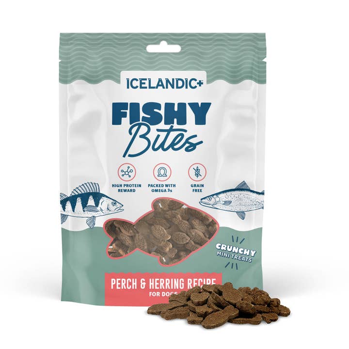 Fishy Bites Treats for Dogs for wholesale by Icelandic+