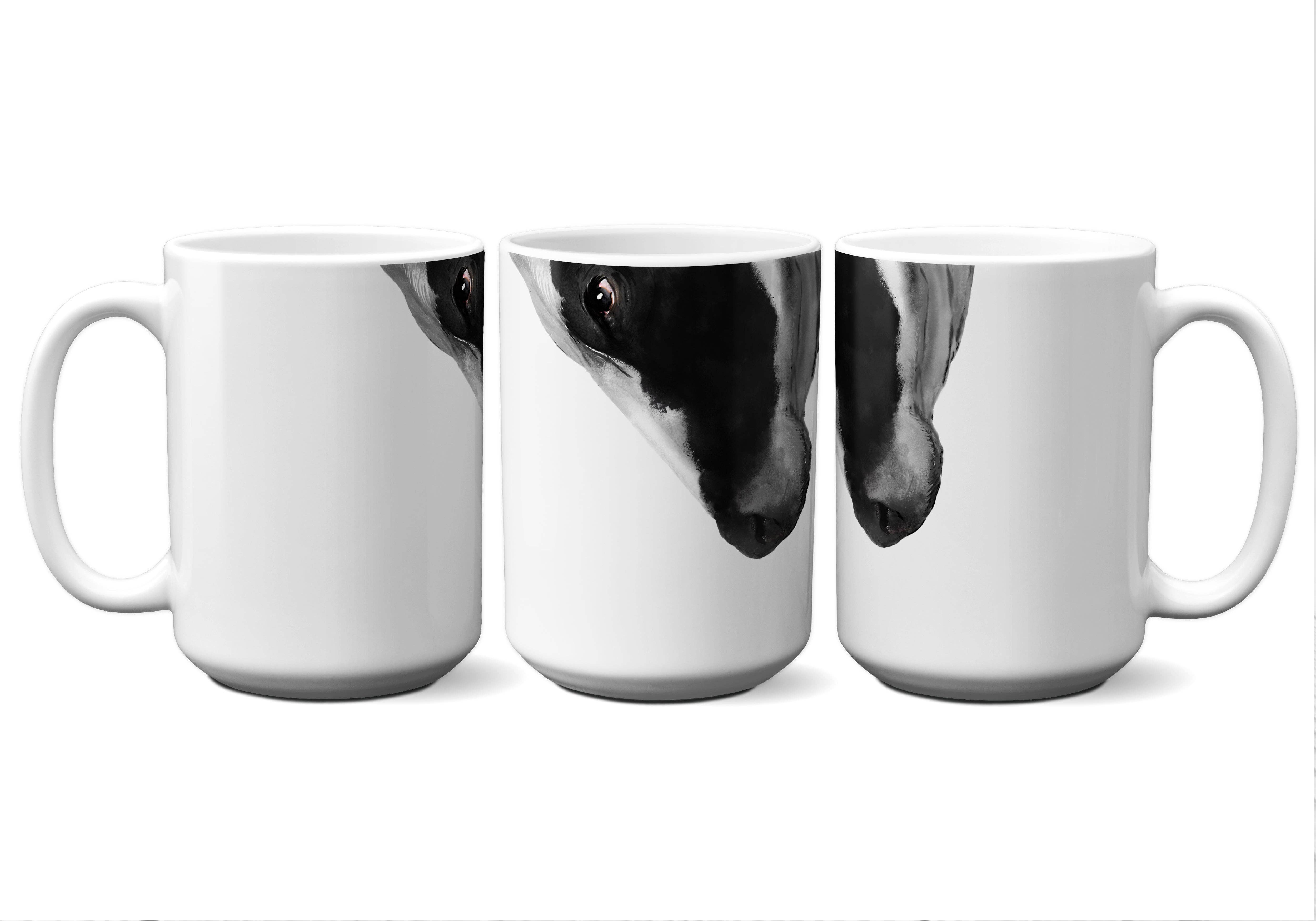 American Brand Studio - Wholesale Coffee Mug - Black and White Cow by Snout Mugs®1