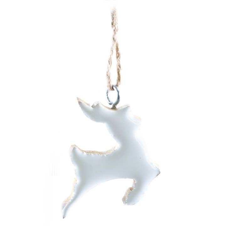 WOODEN HANGING REINDEER for wholesale by Oak Street Wholesale