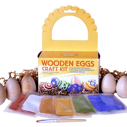 Træ Æg Craft Kit for engroshandel hos Natural Earth Paint