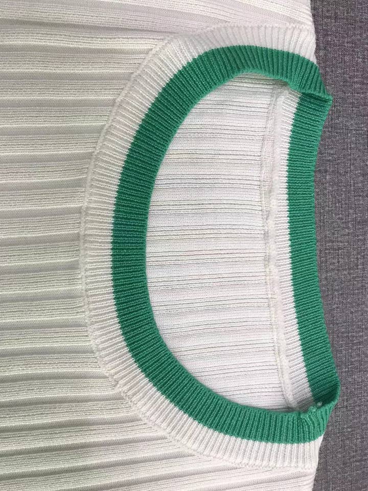 Sweetkama - Wholesale Top & Pant Set (NOT Loungewear) - Women's - Sweetkama Ladies Color Block Short Top Split Pants Knit Set9