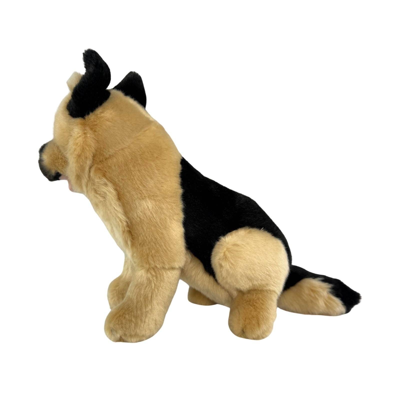 Bocchetta Plush Toys - Vendita all'ingrosso Peluche - Bambini e neonati - Sargeant - Pastore Tedesco - 30 cm seduto4