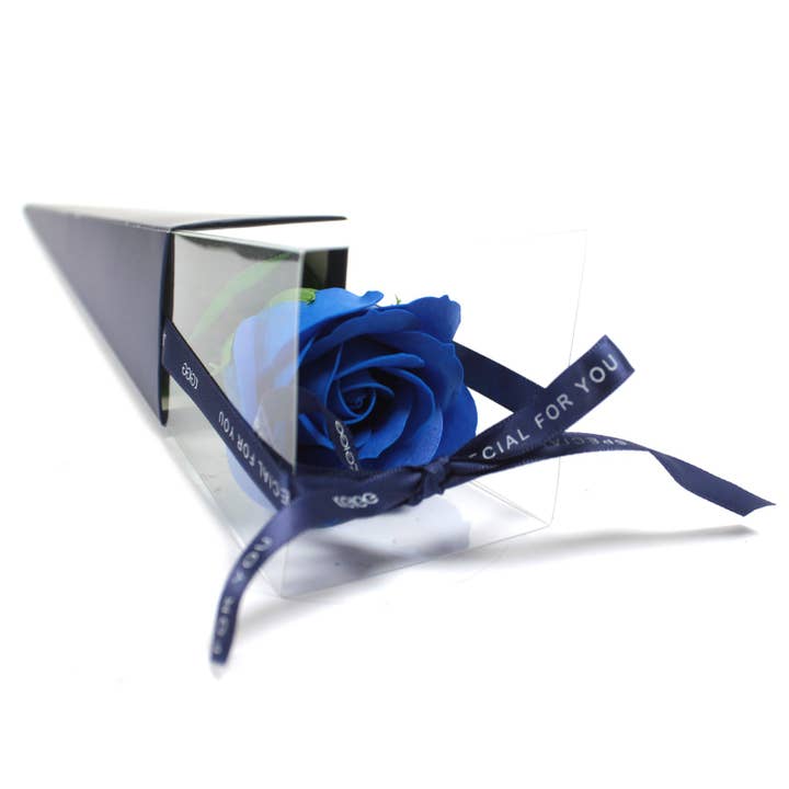 Single Rose - Blue Rose for wholesale by Ancient Wisdom