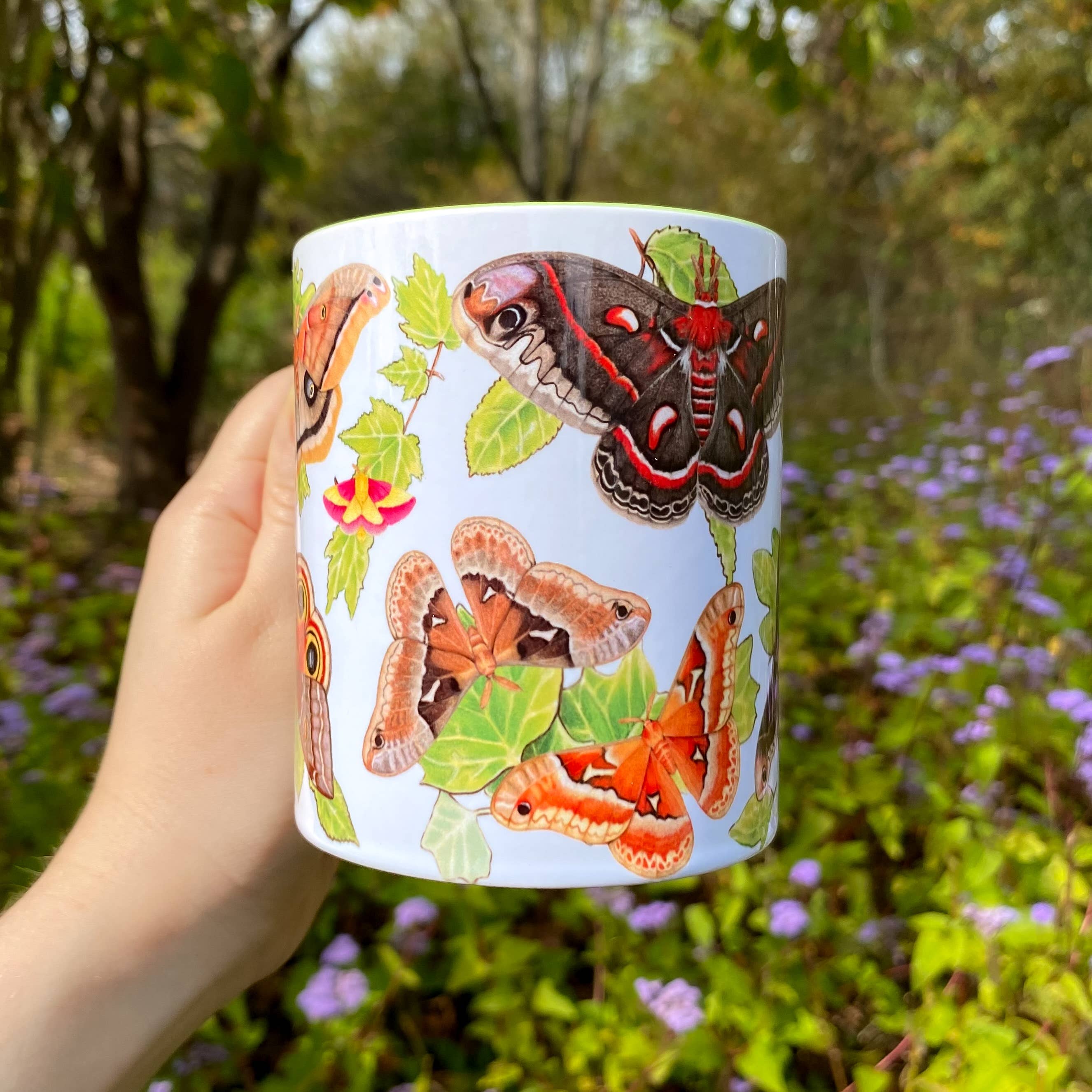 Allison Stoiser Art - Wholesale Coffee Mug - Silk Moths of the Eastern United States 11 oz Ceramic Mug1