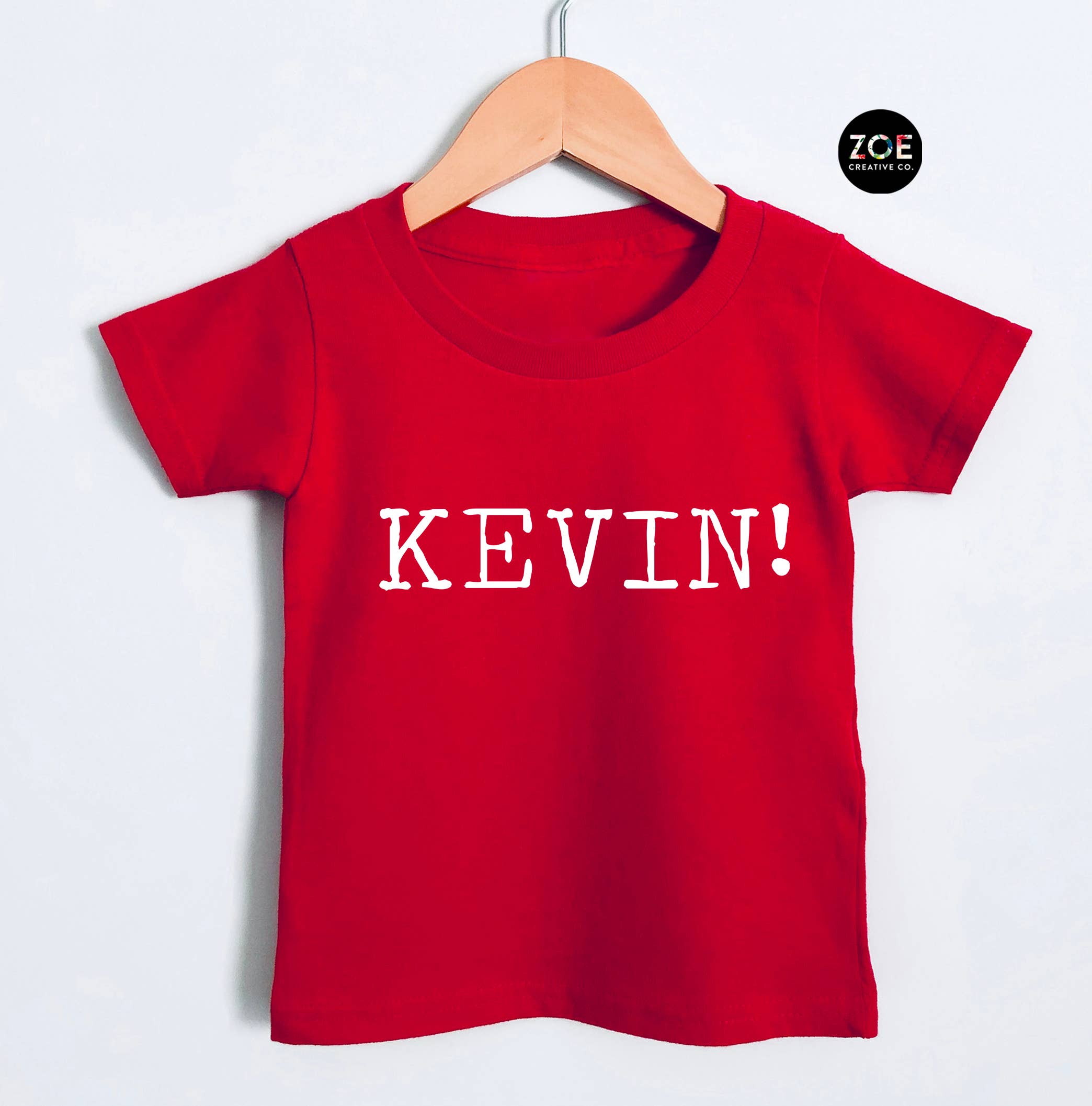 Zoe Creative Co - Wholesale Screen Printed T-Shirt - Women's - KEVIN! Home Alone Shirt Christmas Holiday Tshirt Kids Adult6
