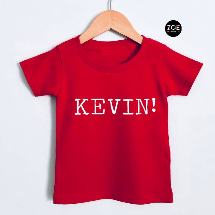 Zoe Creative Co - Wholesale Screen Printed T-Shirt - Women's - KEVIN! Home Alone Shirt Christmas Holiday Tshirt Kids Adult6