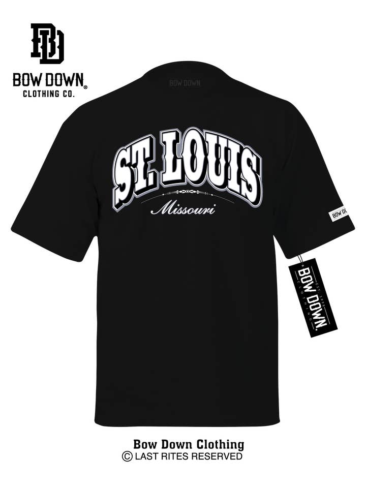 Bow Down Clothing - Wholesale Screen Printed T-Shirt - Unisex - St. Louis Missouri Western