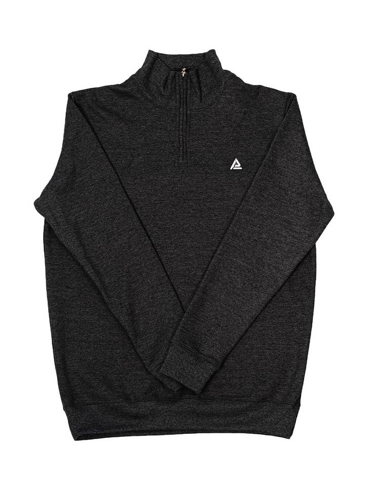 Quarter Zipper Black for wholesale by American Fit