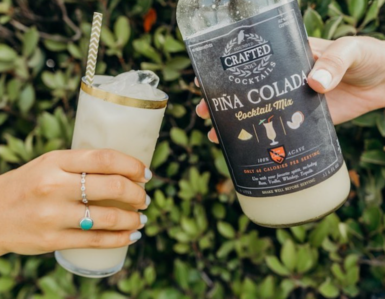 Crafted Cocktails - Wholesale Cocktail Mix/Syrup - Piña Colada Nonalcoholic Cocktail Mixer7