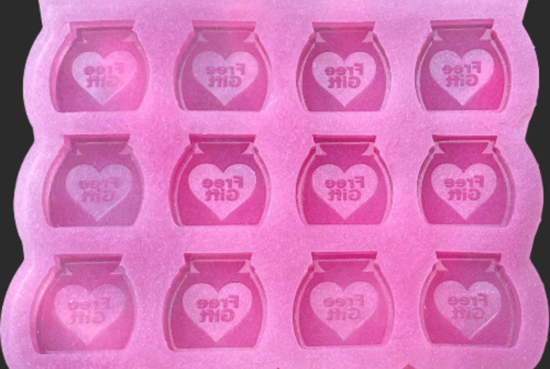 Devine Silicone Moulds – wholesale Wax melt – Handmade Wax Burner Free Gift Mould0