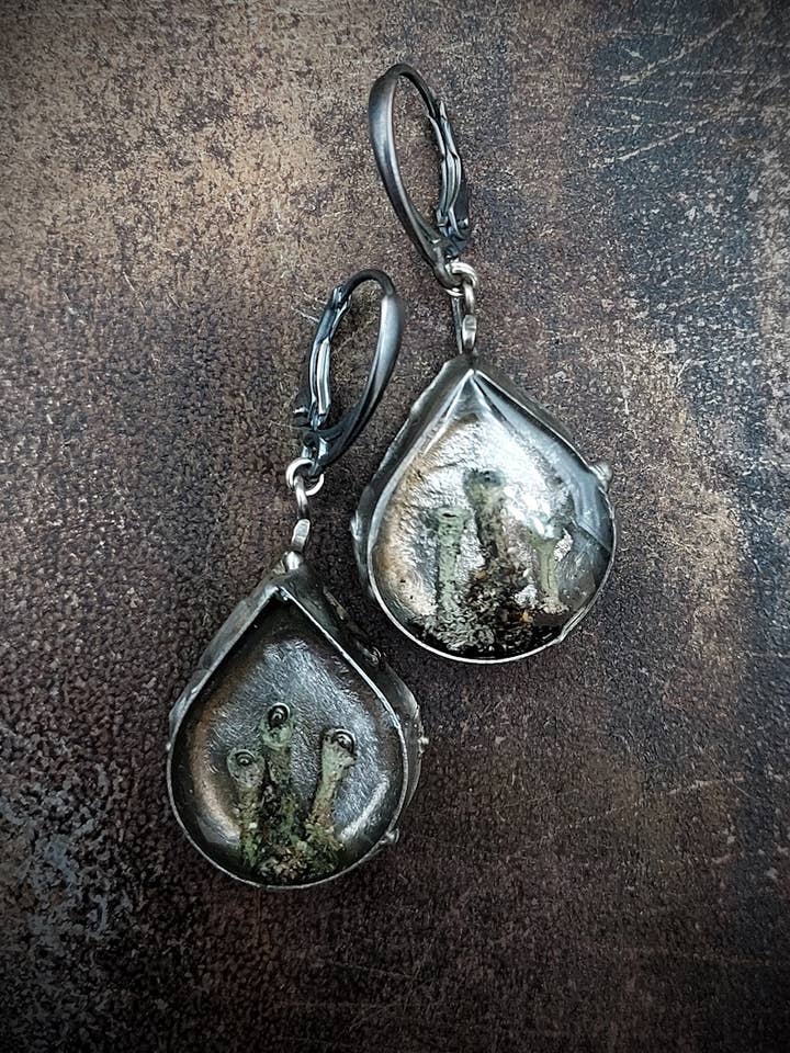 Murky Garden Earrings for wholesale by Baba Yaga