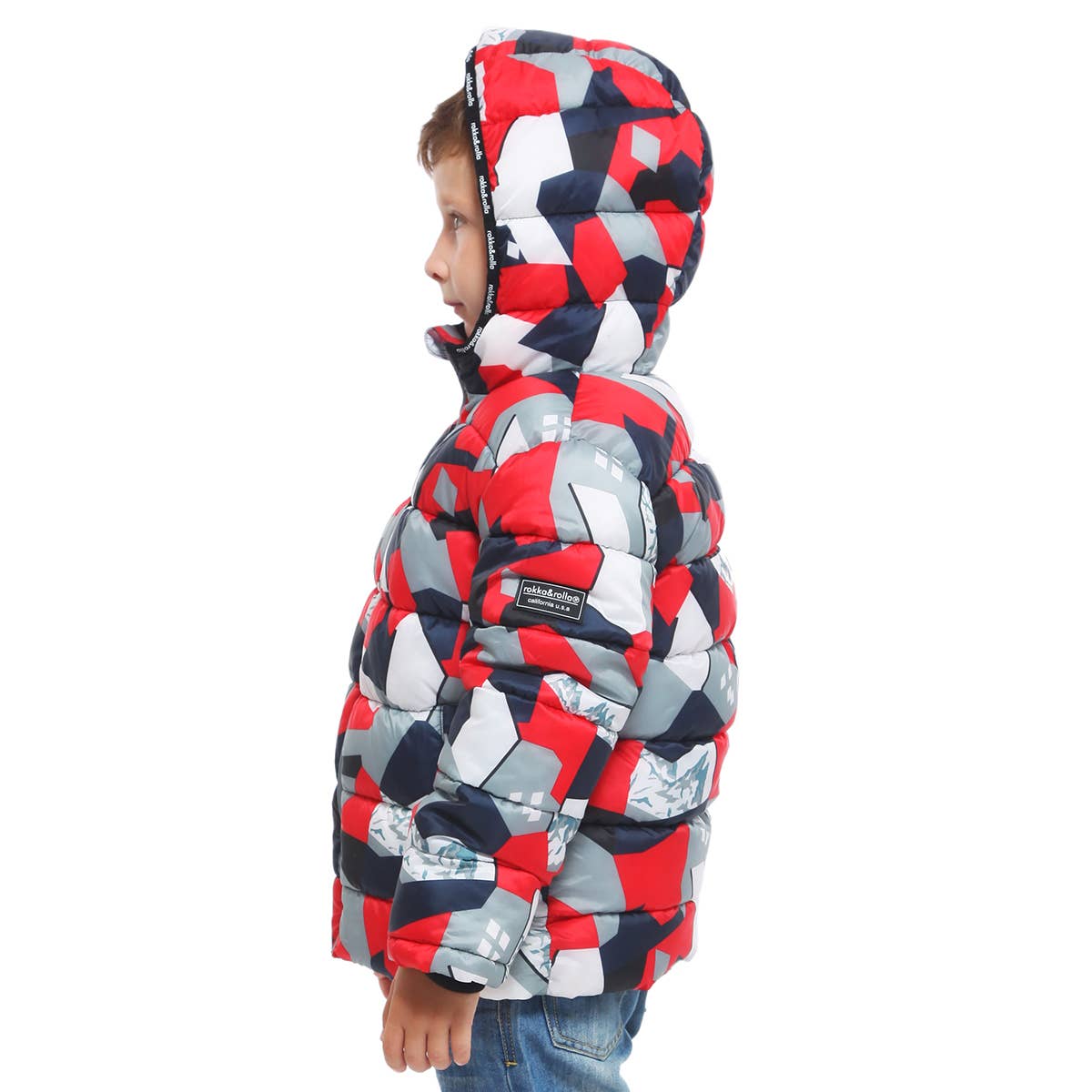 Rokka & Rolla - Wholesale Puffer Jacket - Kids - Boys' Heavy Winter Puffer Coat Bubble Jacket69