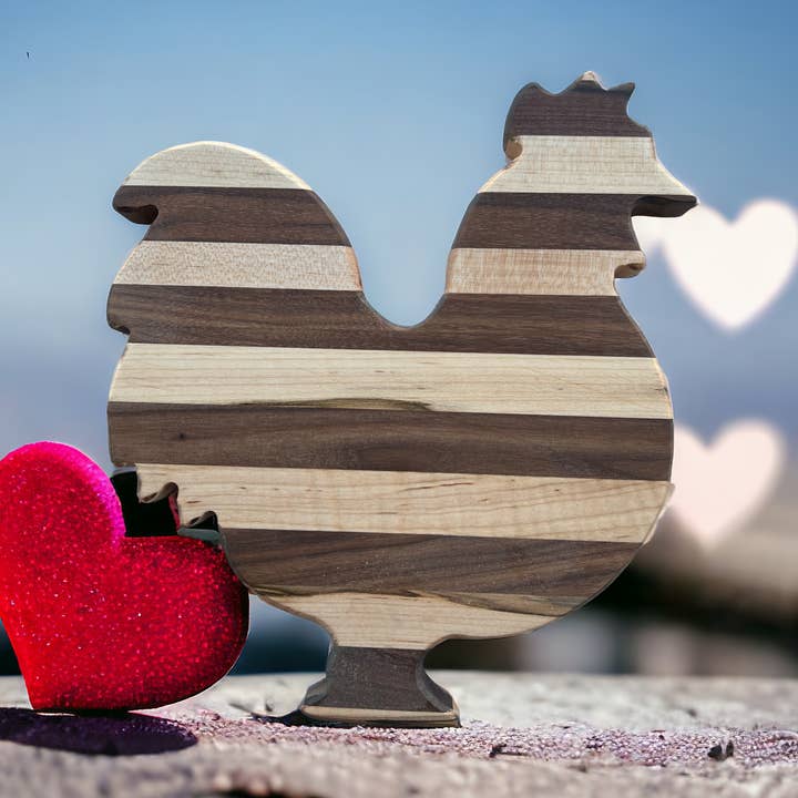 Charcutaria de galo/tábua de corte média por atacado de TG Designs