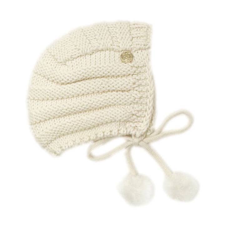 Petite Maison Kids – wholesale Nattmössa – Baby – Havregryn ekologisk bomullsstickad motorhuv0