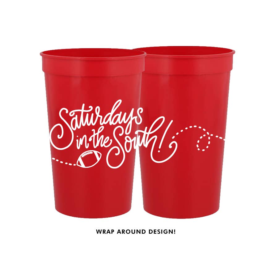 Natalie Chang - Wholesale Disposable Tableware Pack - Hotty Toddy! | Game Day Cups & Napkins (All) 25