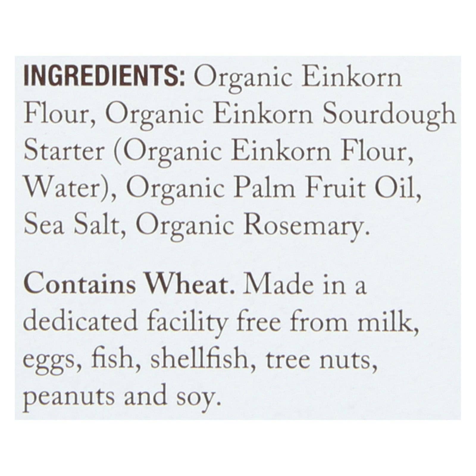 Everyday Supply Co - Wholesale Crackers - Jovial Rosemary Sourdough Einkorn Crackers, 10 Pack, 4.5 Oz2