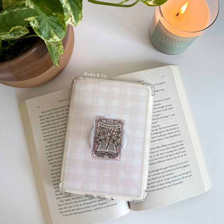 Birdie & Co. – Großhandel Telefon-/Tablet-Ständer – Storyteller Kindle-Griff, von Tarotkarten inspirierter E-Reader-Halter2