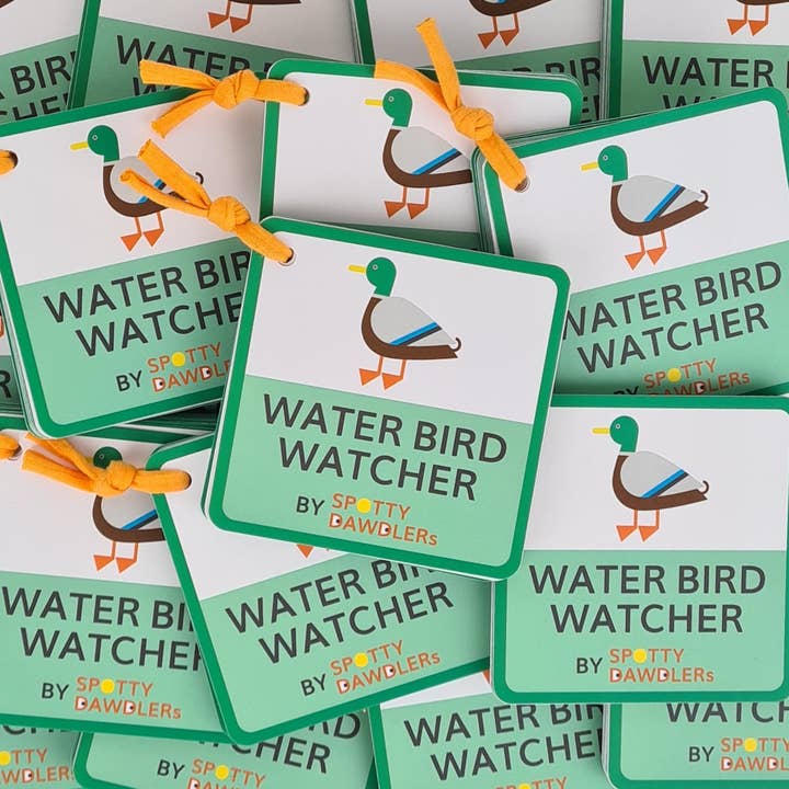 Water Bird Watcher Nature Spotting Sticker Book for wholesale by Spotty Dawdlers