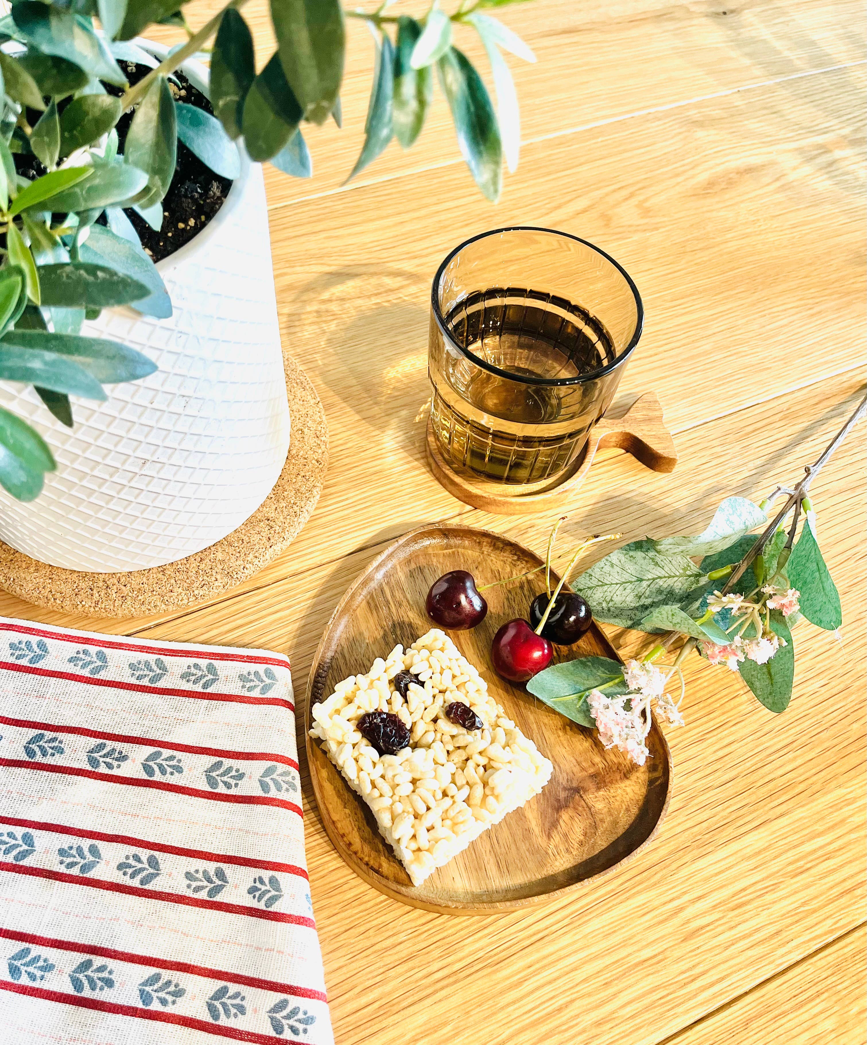 Coucou Bamboo - Wholesale Decorative Tray - Wooden Serving Tray - Handmade - Oval Tray6