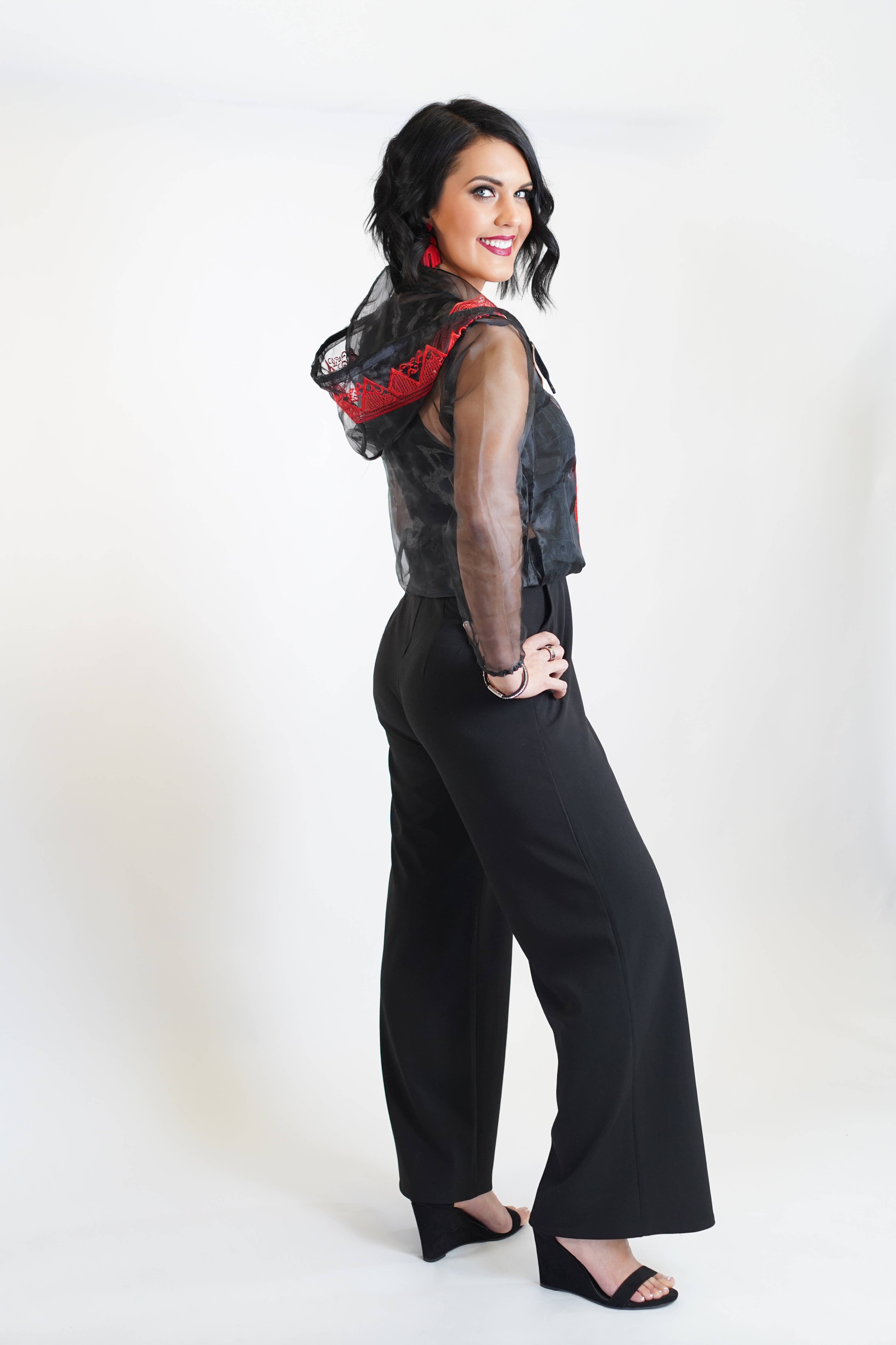 The House of Magsarili - Wholesale Jacket - Unisex - The Tribute: Barong Hoodie1