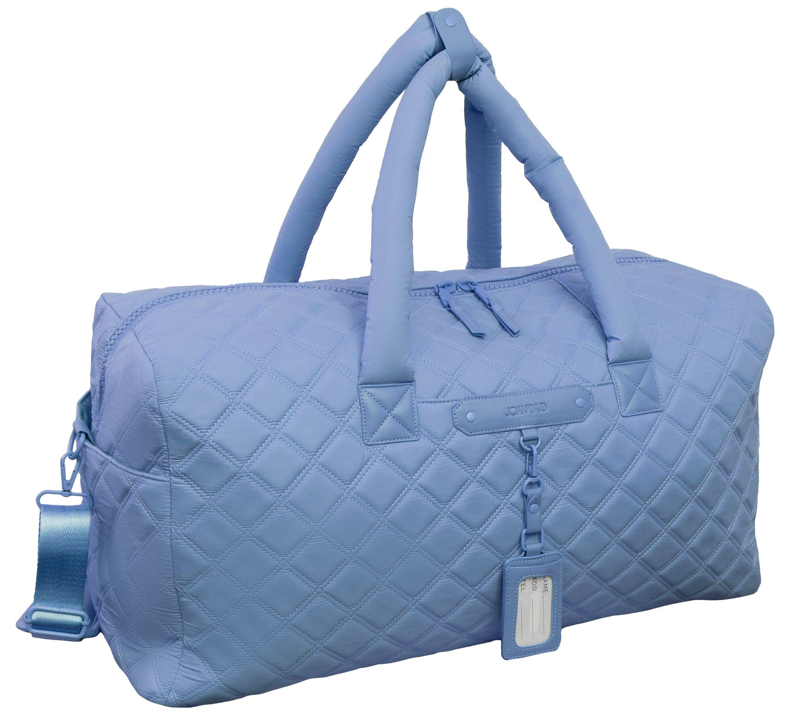 Magid – Saco de viagem - Mulher por atacado – Bolsa de bagagem Joan & David de 22 polegadas acolchoada com pára-quedas acolchoada de diamante com etiqueta de nylon17