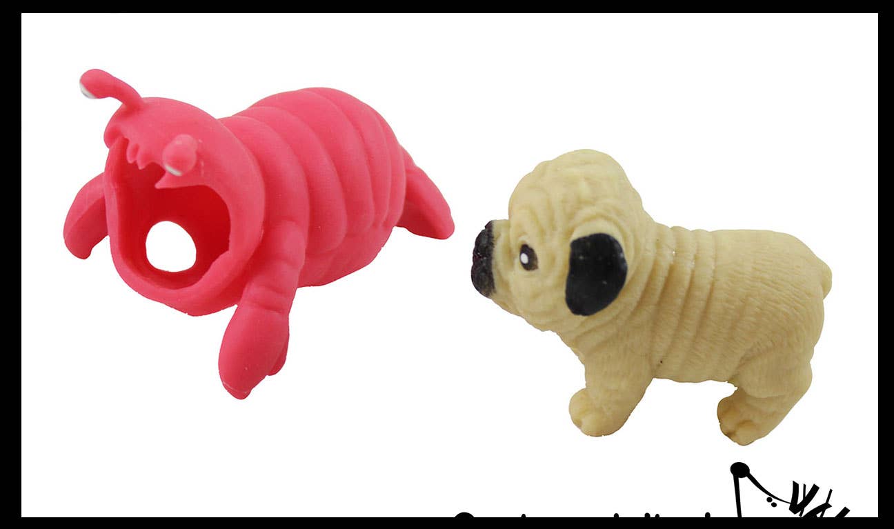 Curious Minds Toys - Wholesale Squishy toy – Kids & Baby - 1 Cute Dog in Costume - Dog Crushed Bead Sand Filled - Doggy12