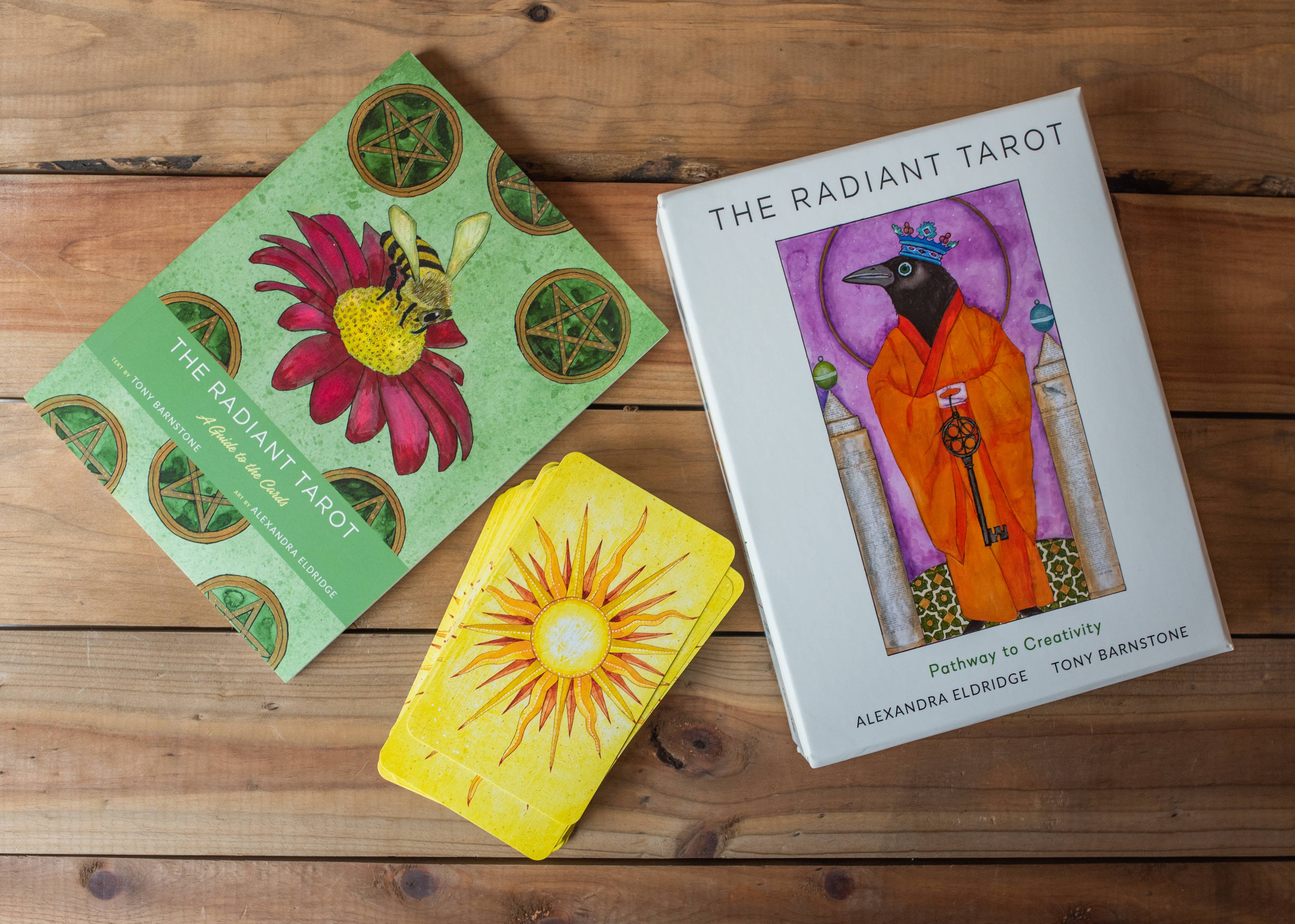 Red Wheel/Weiser LLC - Wholesale Tarot Cards - The Radiant Tarot: 78 Cards, Guide Book, Deluxe Keepsake9