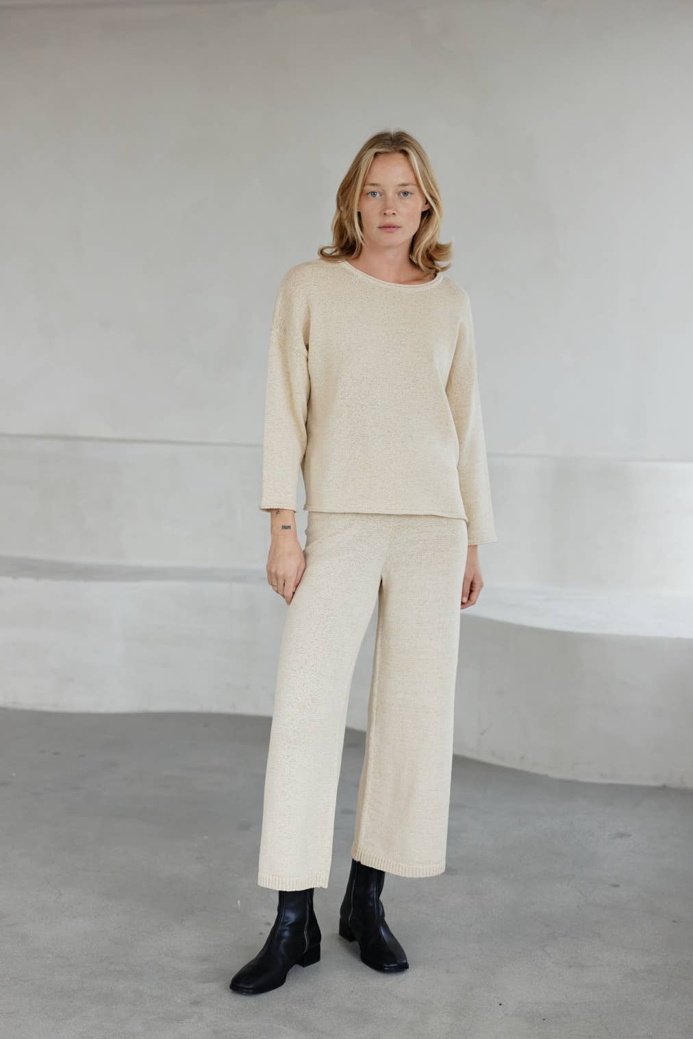 MOD REF - Wholesale Pants - Women's - The Zoe Pants | Knit Culotte Pants11