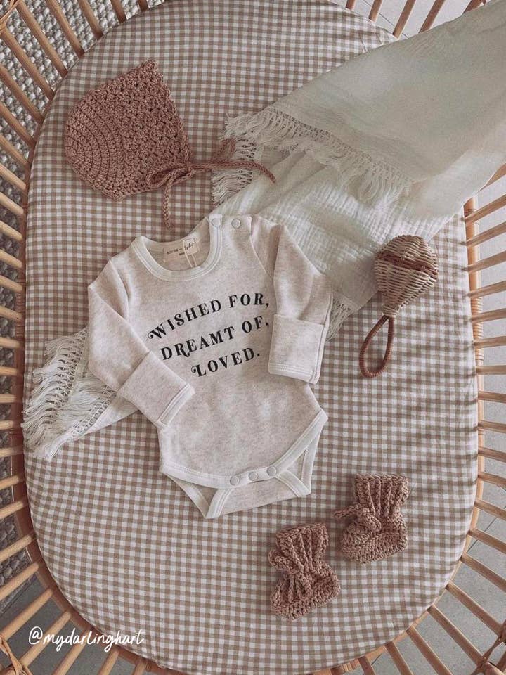 Bencer & Hazelnut - Wholesale Romper - Kids - Wished For Bodysuit