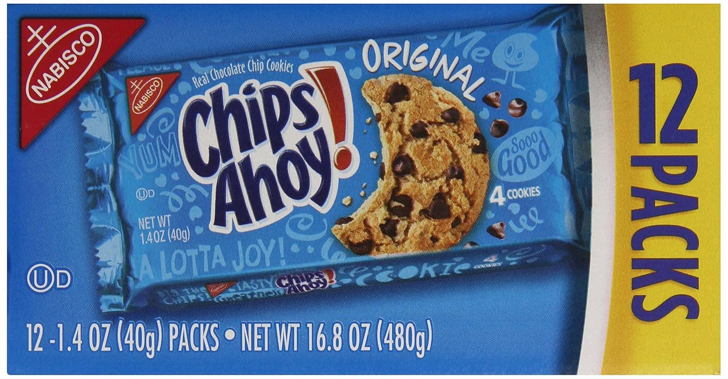 Horizon Top Market - Wholesale Cookie - Chips Ahoy! Original Chocolate Chip Cookies, 12 ct, 1.4 oz2