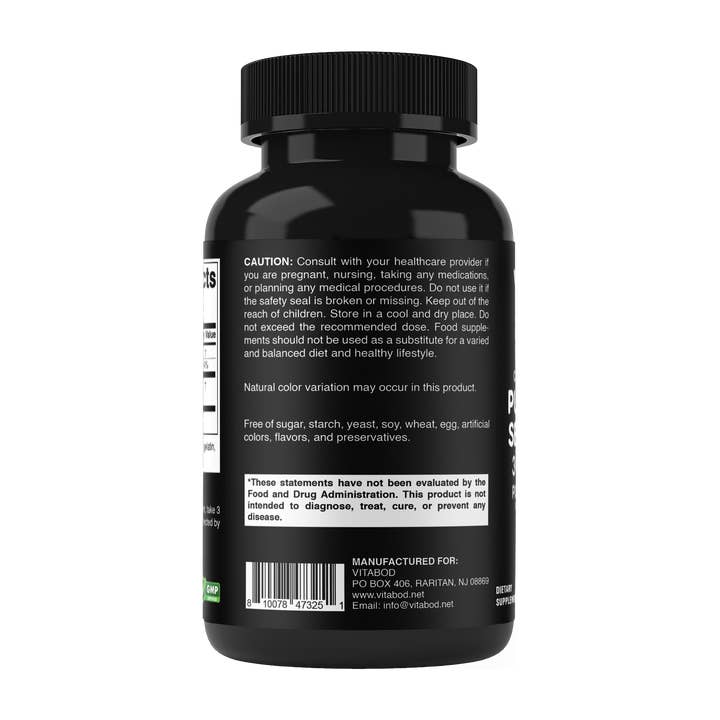 Vitamatic - Wholesale Oral Supplement/Vitamin - Vitabod | Pumpkin Seed Oil 3000mg | 180 Softgels8
