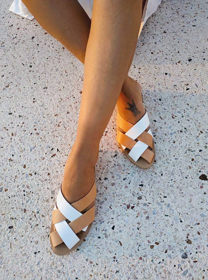 Marbe Sandals – Großhandel Sandalen – Damen – Handgefertigte Ledersandale: Lefki0